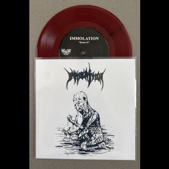 IMMOLATION Immolation (Demo II) 7" RED , PRE-ORDER [VINYL 7"]